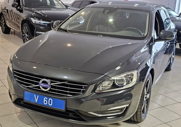 Volvo V60 cena 79900 przebieg: 231000, rok produkcji 2014 z Jeziorany małe 562
